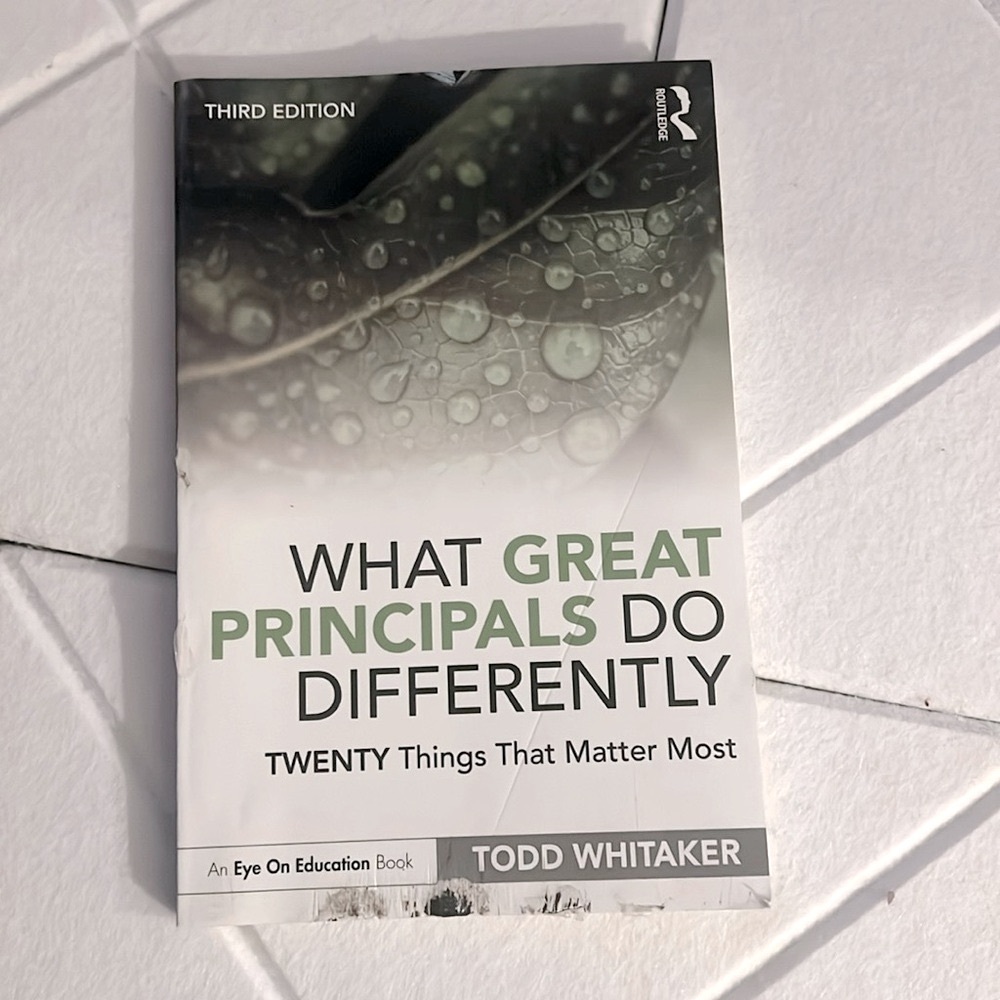 What Great Principals Do Differently Twenty Things That Matter Most GUC!!!